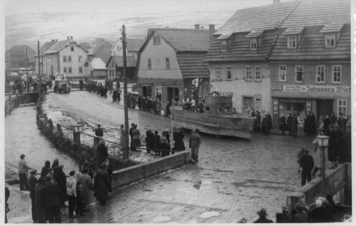 Foto aus der Geschichte des Flöher Karnevals