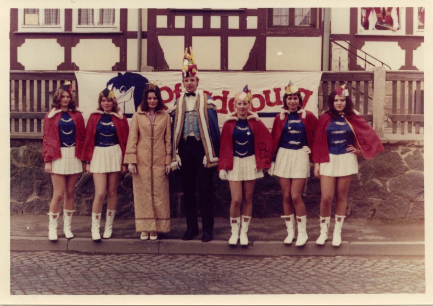Foto aus der Geschichte des Flöher Karnevals