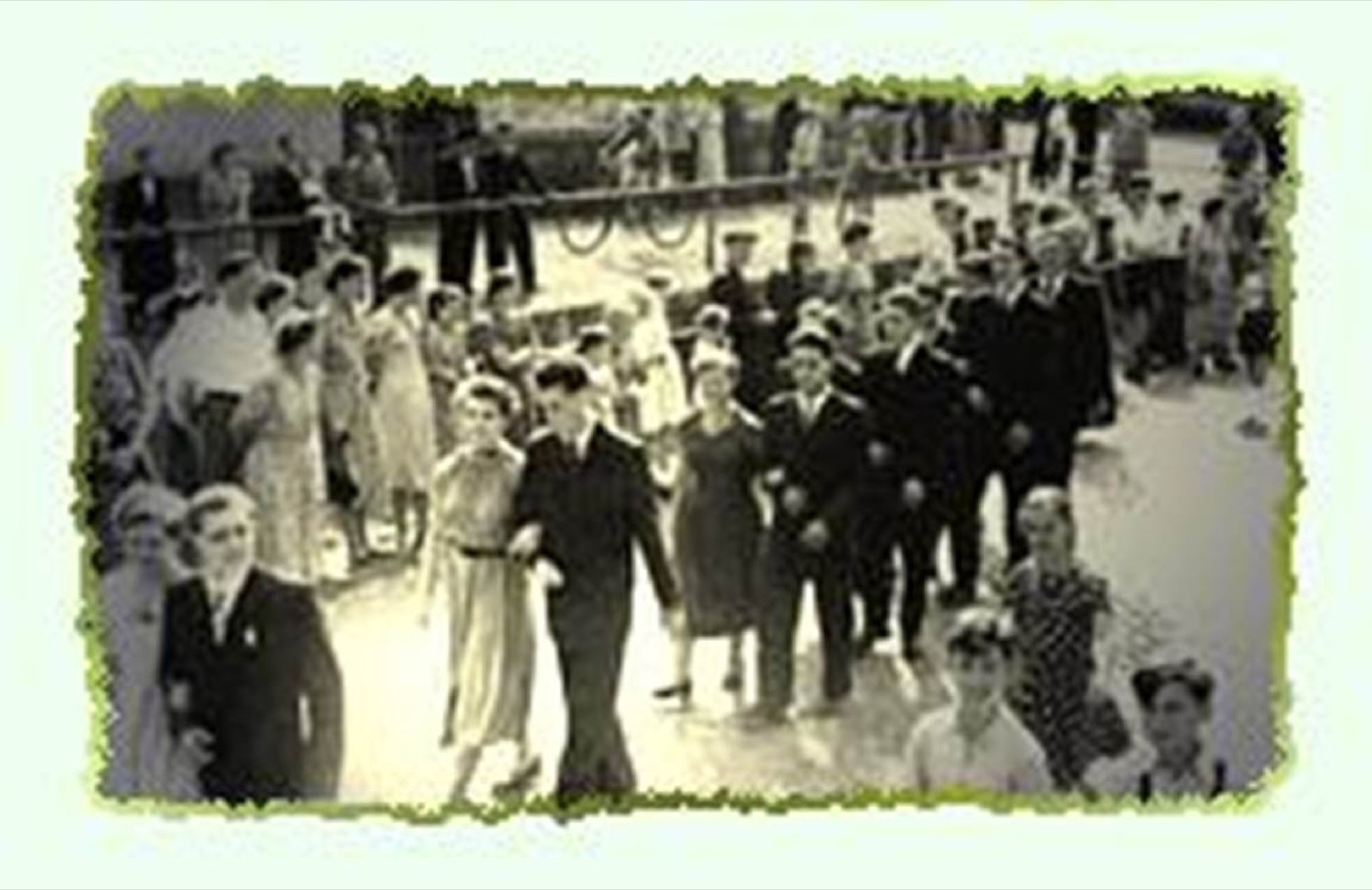 Historisches Foto zur Flöher Kirmes